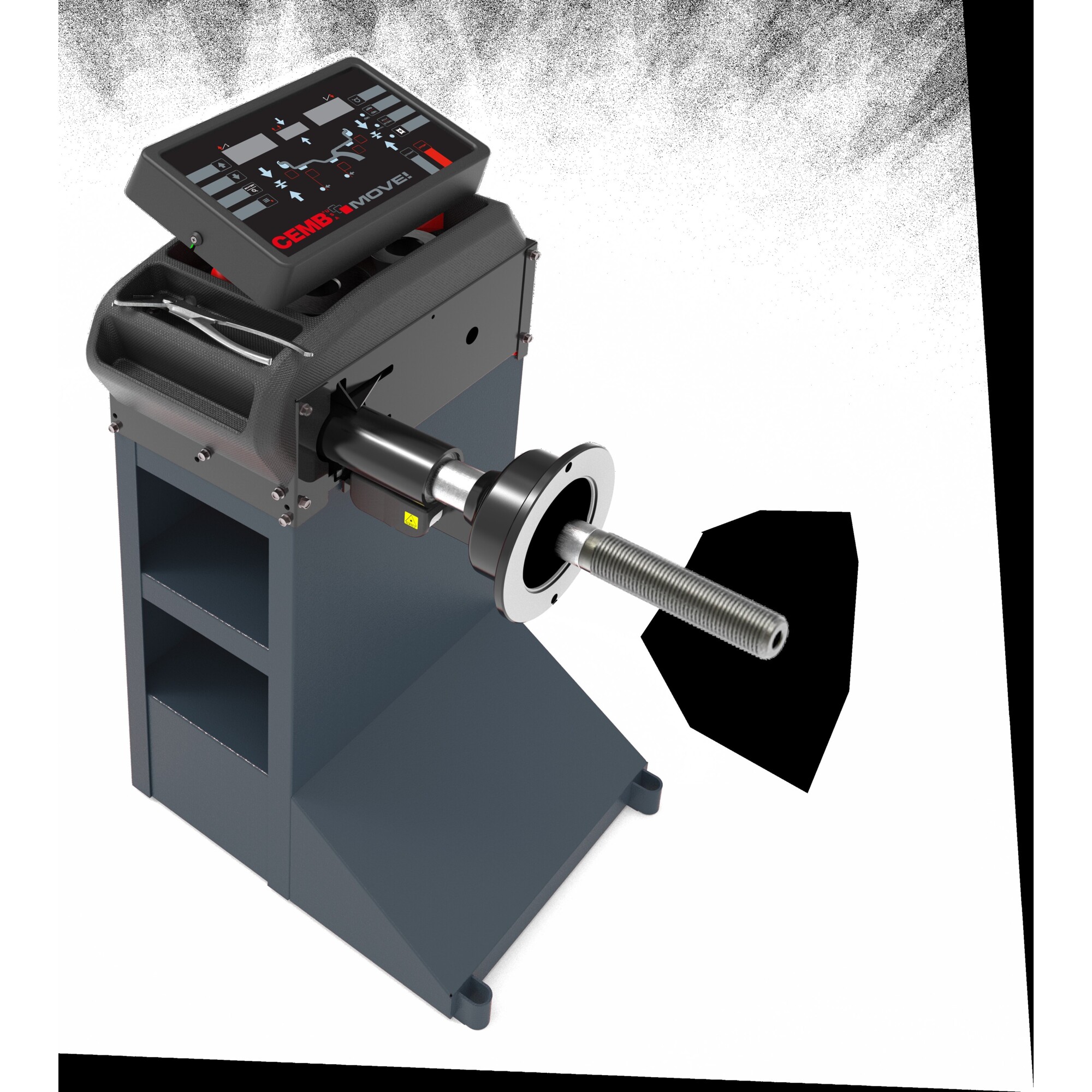CEMB, Portable Wheel Balancer-Digital, Phase Single-phase, Max. Rim Width 20 in, Tire Diameter 30 in, Model# MOVE